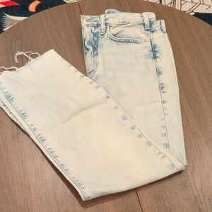 Frame Denim Women's Light Wash Straight Leg Jeans